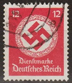 фото, 1942 - Рейх - Службова - Свастика 12 Мі.172 _6,0 €