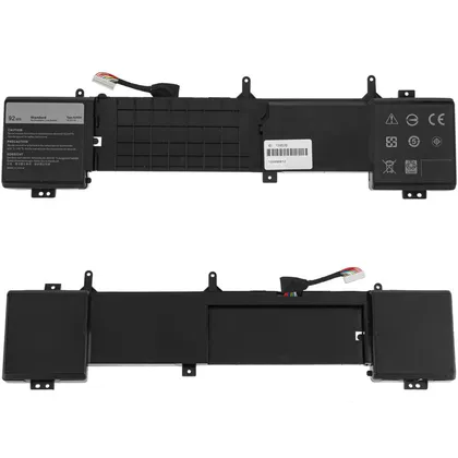 фото, Батарея для ноутбука DELL 6JHDV (Alienware 17 R2, Alienware 17 R3, P43F) 14.8V 6000mAh 92Wh Black