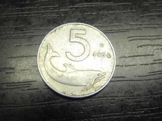 5 лір 1954 Італія Ціна