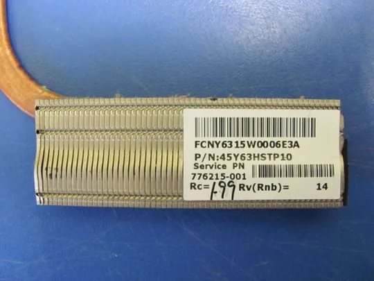 №115-9 Термотрубка системи охолодження 776215-001 45Y63HSTP10 для HP ENVY 15 X360 оригінал З аукціону