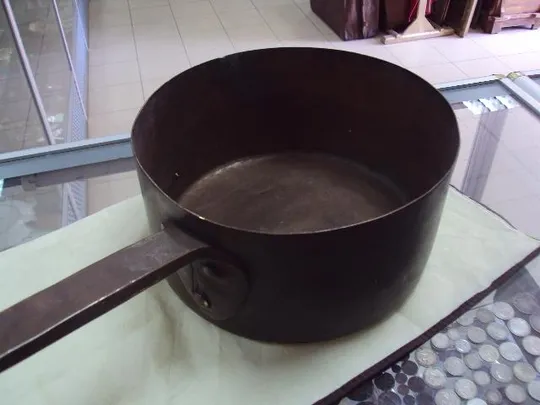 кастрюля с ручкой царизм медь З аукціону
