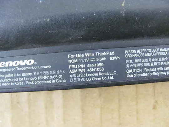 Оригінал АКБ, Акумуляторна батарея, живлення, battery  45N1174 45N1176 45N1057 45N1059 10.8V 11.1V 63WH для Lenovo E330 E425 E525 X121e X131e Недорого