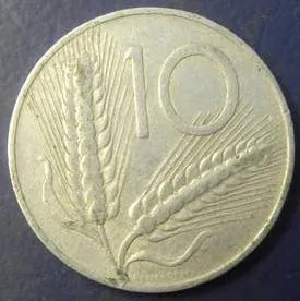 фото, 10 лір 1952 Італія