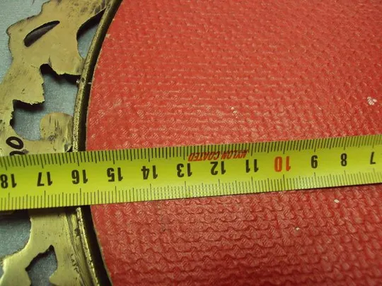 Настенное панно картина шелкография портрет дама девушка в рамке латунь 30,5х22,5см 20,7х15,8см №929 Де купити