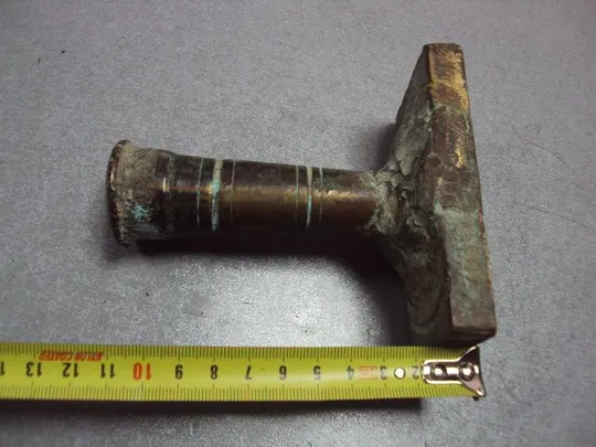 Купити Печать прикладная Черновицкий Химзавод Мыло хозяйственное 60% ГОСТ 1955г. бронза 9,7х5 х11 см №11473