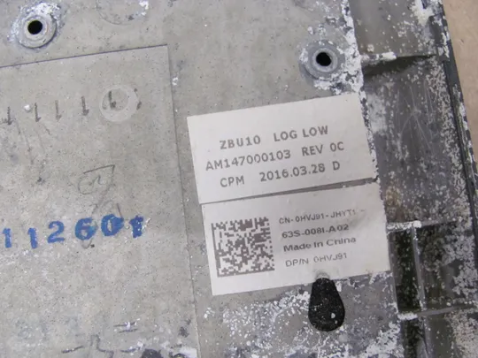 673-4  Кришка дно піддон корпуса AM147000103 0HVJ91  для Dell Latitude P40G E7450 7450  оригінал в Україні