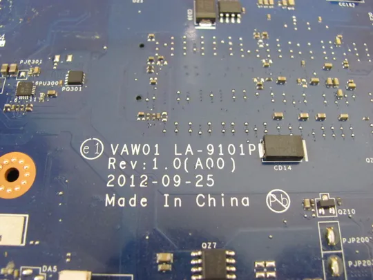 432-7 материнська плата VAW01 LA-9101P SR0XL  I5-3337U для  Dell Inspiron 15 3000  3521  5521 оригінал З аукціону