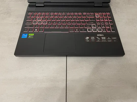 Ігровий ноутбук Acer Nitro 5 AN515-58-56CH, 15,6 FHD IPS, i5-12500H, 16GB, 512GB SSD+500GB HDD, nVidia GeForce RTX 4050 6GB. Гарантія. Продаж