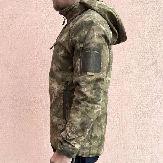 Куртка мужская тактическая Мультикам Combat Турция Софтшел Soft-Shell ВСУ (ЗСУ) 8067 S З аукціону