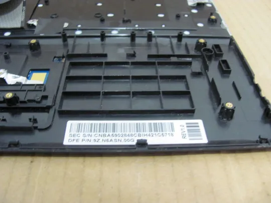 483-9 Кришка панель палмрест та тачпад клава робоча BA75-03204C для SAMSUNG RC7300 оригінал Торговий майданчик