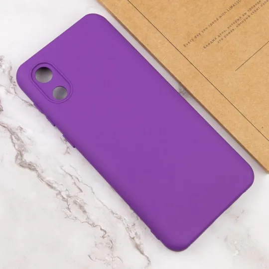 Чехол Silicone Cover Lakshmi Full Camera (A) для Samsung Galaxy A03 Core Продаж
