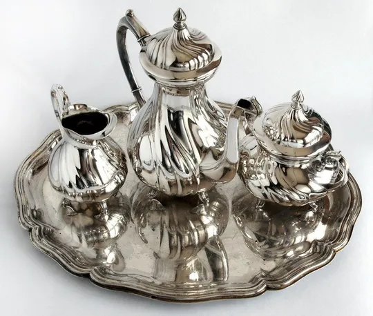 Срібна таця піднос 830 проба 1920-ті рр. WILKENS Де купити