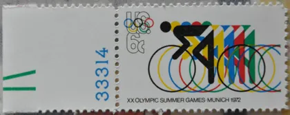фото, США Scott # 1460 Велоспорт 1972