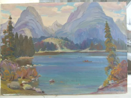 Зас. худ.укр. ЦИБЕРЕ В. раз. 80 х 60 см. х.м. 2006 г.Закарпатская школа.  . Ужгород. Характеристики