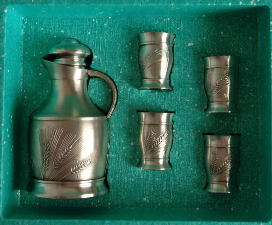 Купити Олов&#039;яний графин і 4 чарки, Artina-SKS, Німеччина