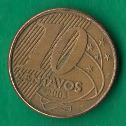 10 сентаво 2003 року Бразилія [КВ] Ціна