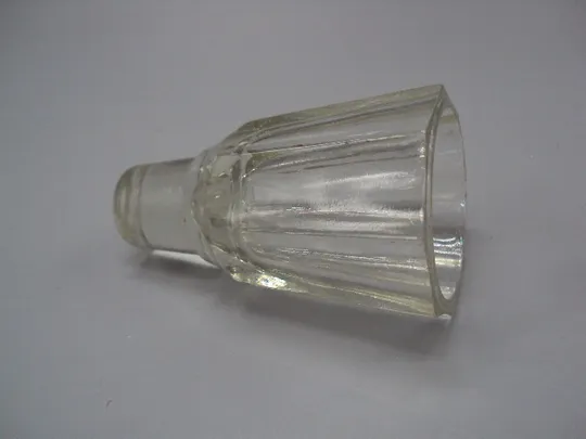 Пробка крышка от графина стекло стопка рюмка графин чарка высота 8,3 см, диаметр 4,8 см №18655 Інтернет-аукціон