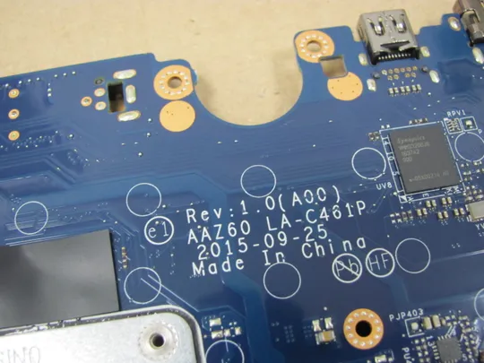 594-18  материнська плата AAZ60 LA-C461P   i5-6300U SR2F0   для Dell Latitude E7470  7470 оригінал На торгах