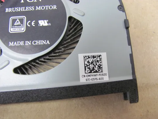 674-32 Вентилятор (кулер, FAN) 0MPHWF 1323-01BH000 для Dell Inspiron 15 7000 7590 7591   оригінал З аукціону
