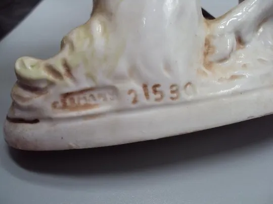 Фигура фарфор статуэтки Германия укрощение коня парни укрощают лошадей лот 2 шт высота 18,5 см №57 Характеристики