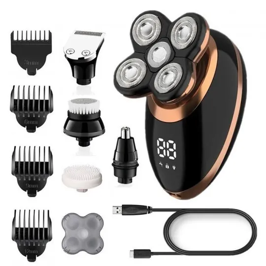 Електробритва VGR V-316, тример для вусів та бороди, акумуляторна чоловіча бритва, тример бездротовий Недорого