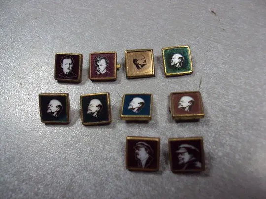 Купити знак ленин ситалл профиль лот 10 шт №1564