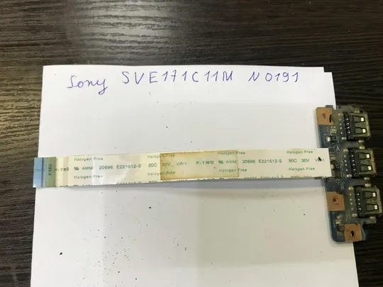Sony SVE171C11M USB Ціна
