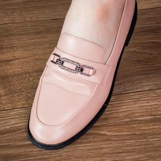 Женские мокасины Fashion Diva 1932 37 размер 24 см Бежевый З аукціону