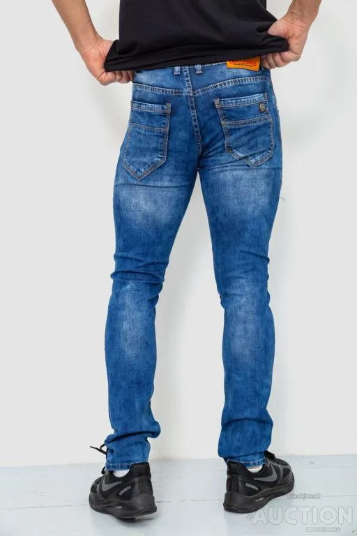 Джинсы мужские, цвет синий, 243R4034 Продаж