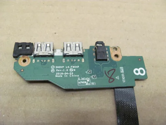 560-14 плата USB AUDIO NBX0002CS00 DH5VF LS-F 954P для Acer Aspire 7 A717 A717-72G 5 AN515-51 AN515-52 AN515-53 оригінал Недорого