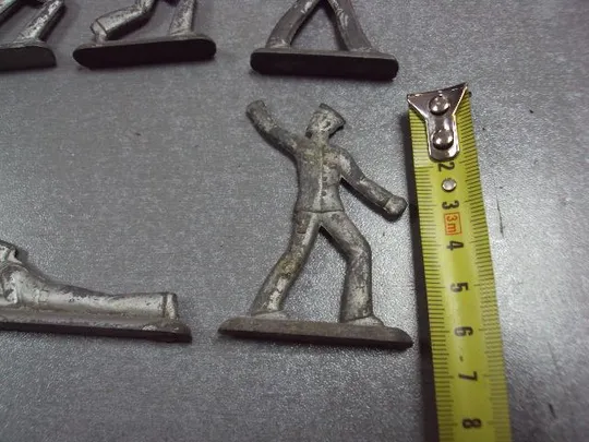 Купити Игрушечные фигурки оловянные моряки на учениях ссср моряк лот 10 шт №13065