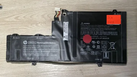 509 HP OM03XL Знос: 36% EliteBook X360: 1030 G2 series Ціна