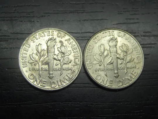 Купити 1 дайм 2015 США (два різновиди)