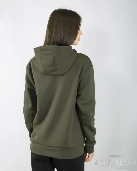 Унісекс худи утеплене Karian колір хакі Продаж