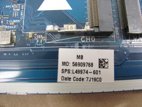 657-24 материнська плата РОБОЧА  EPK50 LA-G07DP  L49974-601 SR3TK i3-7020U  для HP 15-DA  оригінал Інтернет-аукціон