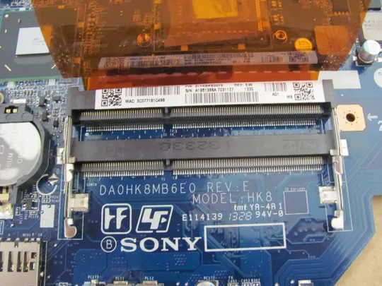 89-25 материнська плата РОБОЧА DA0HK8MB6E0 Pentium 987 SR0V4 для SONY SVF142 SVF 14 оригінал Недорого