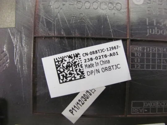 №200-4 Кришка панель палмрест та тачпад 0R8TJC для Dell Latitude E6520 оригінал Інтернет-аукціон