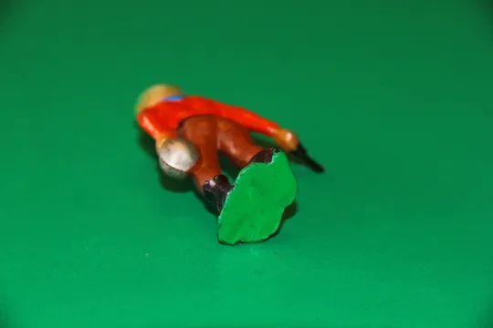 ковбой ГДР №058 ПРЕДІЖЕР КОФФІНС Ріхард Хопф  РАННЯ ФІГУРКА рідкісні кольори М`ЯКА РЕЗИНА З аукціону