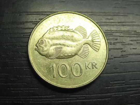 100 крон 2007 Ісландія Ціна
