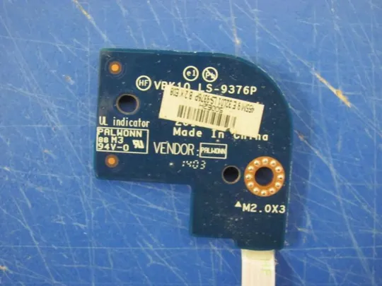 №34-4 плата кнопки включення LS-9376P для HP ZBOOK 17 G2 оригінал З аукціону