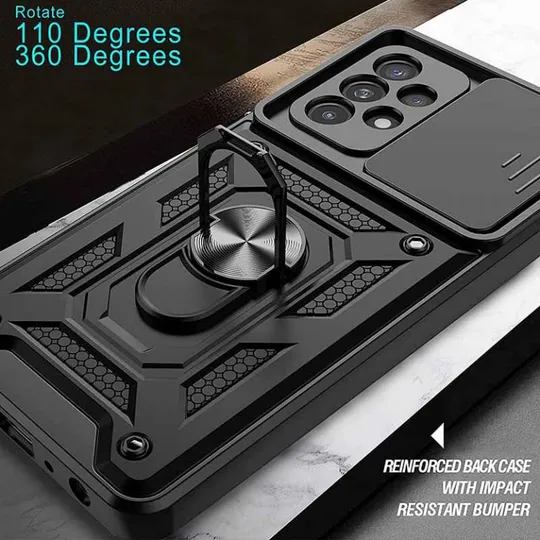 Ударопрочный чехол Camshield Serge Ring для Samsung Galaxy A72 4G / A72 5G Де купити