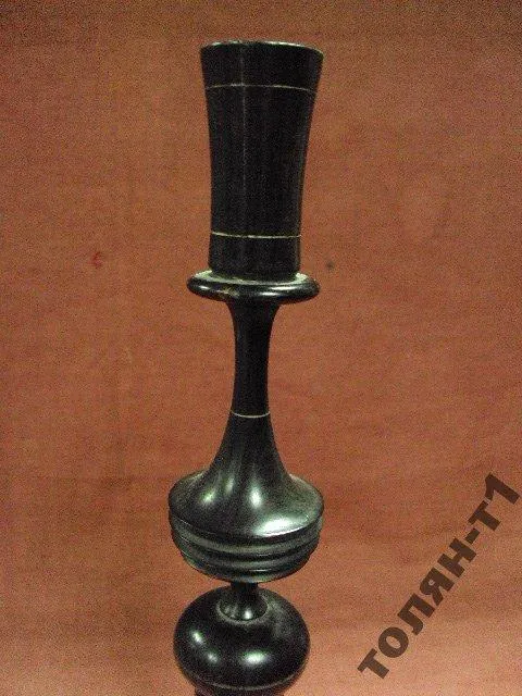 африка эбеновое дерево подсвечник З аукціону