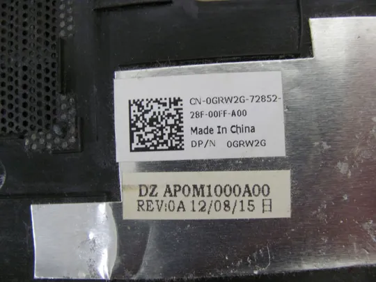 номер0201-22 Сервісна кришка, Сервісна кришка для ноутбука  Сервісна кришка для ноутбука,Корпус,Дно,Панель доступу,Кришка доступу,service cover 0GRW2G AP0M1000A00 для Dell Latitude E5530 Оригинал Продаж