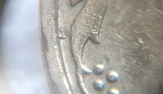 (1338) 10 копійок 2007 викрошки на реверсі (див.опис) (10 копеек 2007 брак) Де купити