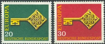 фото, ФРГ Европа СЕПТ 1968
