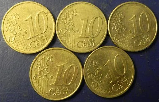 Купити 10 євроцентів 2002 Німеччини (всі монетні двори)