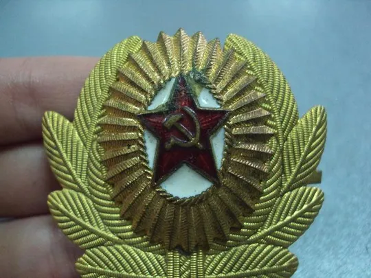 кокарда офицер вс ссср составная тяжелая №2640 З аукціону