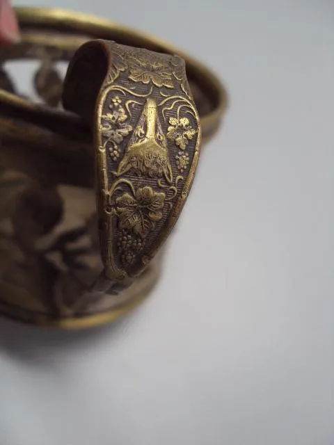 Подстаканник листья Варшава W.M.F. B.Buch Galw высота 6,7 см, диаметр 7,6 см №13657 Характеристики