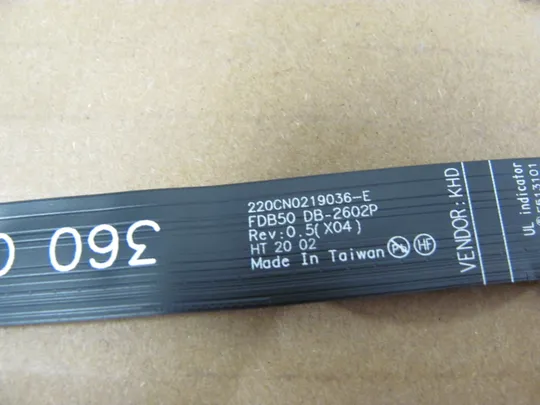 754-23 шлейф FDB50 DB-2602P 0FYGMN DC02C00MI00 для DELL Latitude E9510 9510 9520 2 in 1 оригінал Характеристики