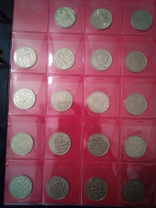 Альбом радянських монет с 1924-1991 рік без ратитета Продаж